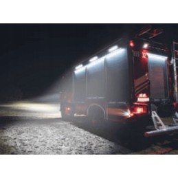 LED darbo lempa 12 24v 1400lm 268x44