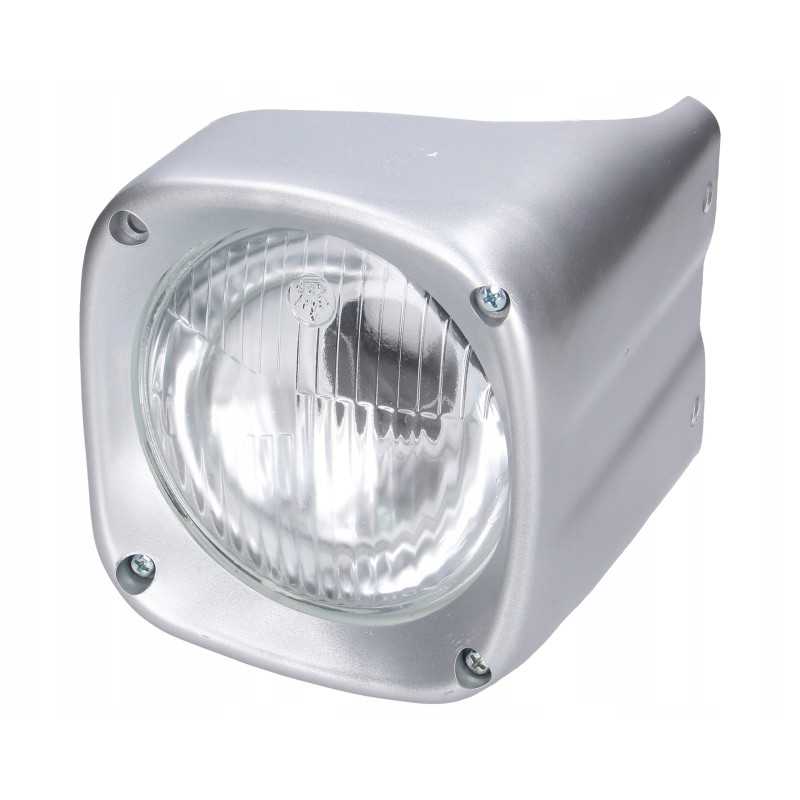 Priekinis žibintas su Massey Ferguson dešiniuoju korpusu