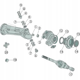 Fendt granitinis sandarinimo žiedas