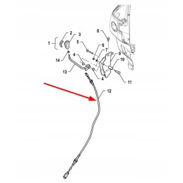 P5s21201007 atbulinės eigos svirties trosas