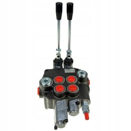 2 sekcijų hidraulinis skirstytuvas su sekcija