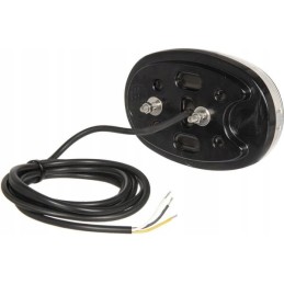 LED priekinis žibintas, ovalus, 12 24v 136 4x9