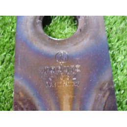 Kilnojamas pašarų kombaino peilis 755784 dantytas 4mm rasspe