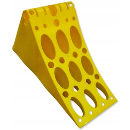 Tvirtas ratų trinkelės 160mm adr geltonas autobusas g46 lokhen