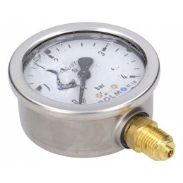 Glicerino manometras m63 0 4 bar dugno jungtis g