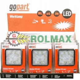 LED lempa 24w 1920lm 12 vnt, išsklaidyta šviesa l