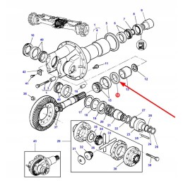 3764312m1 tarpinė poveržlė 6 55 mm
