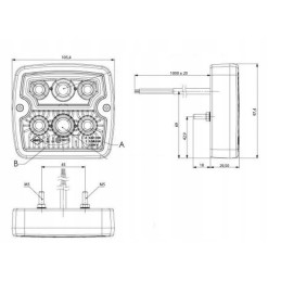 LED dienos žibintas, posūkio signalo padėtis