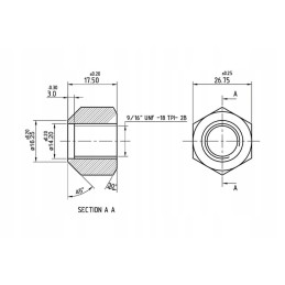 180004m1n rato varžto veržlė mf