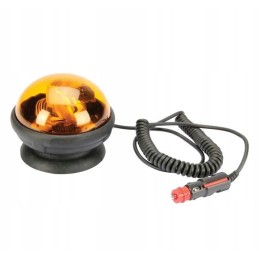 Gaidžio blykstės lempa su magnetu 12v ir 24v sacex