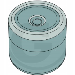 Durų ir kėbulo buferis 6mm 40mm granitas