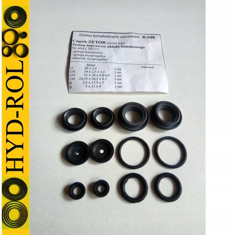 Užsandarina stabdžių sistemą ZETOR K 258