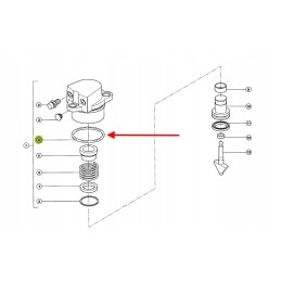 319436 0 cilindro sandarinimo žiedas