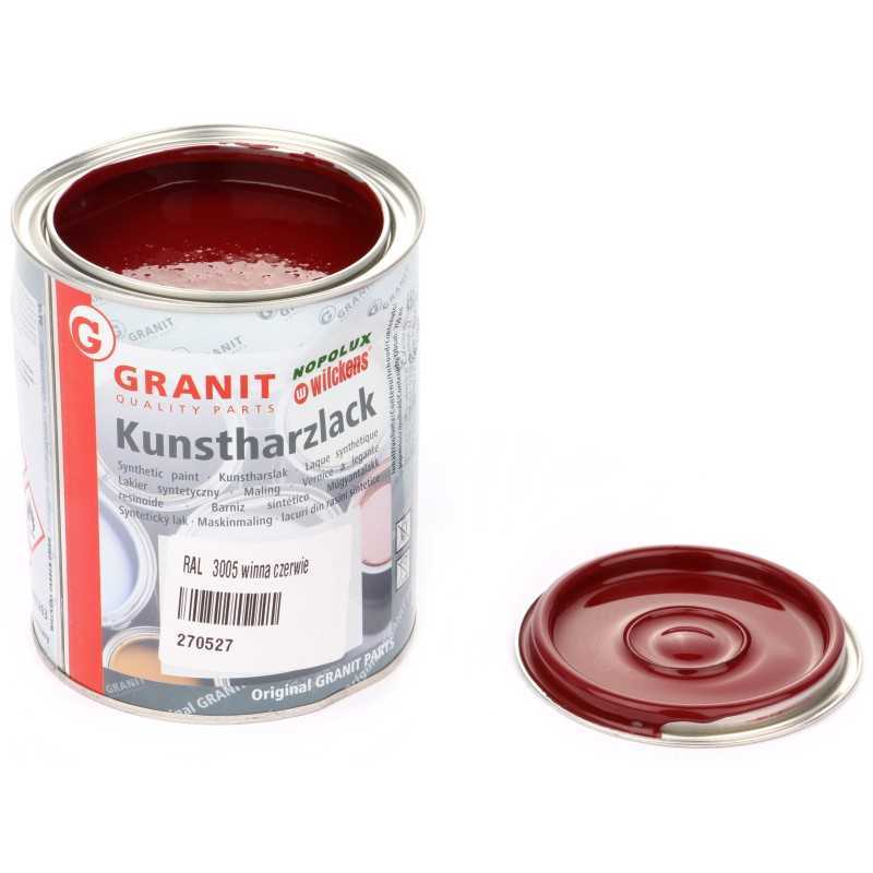 Lako dažų mašina ral3005 2 5l wilckens granite