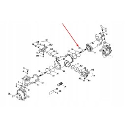 Tc02311020010a dešiniojo rato pavaros velenas