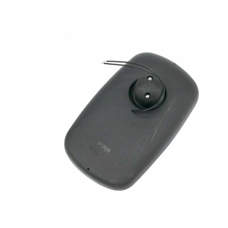 Universalus šildomas veidrodis 255 x 160 laikiklis