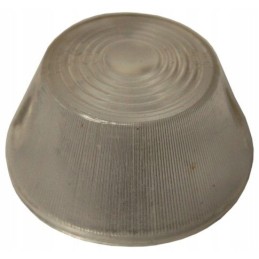 Žemas baltas šviestuvo gaubtas