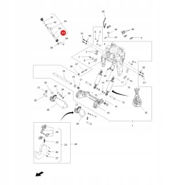 Massey Ferguson varžtinė jungtis 3907730m1 originali