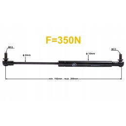 Durų dujinių spyruoklių amortizatoriaus korpusas 3232937r1