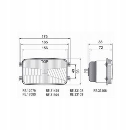 Optinis elementas h4 ursus zetor fendt deutz