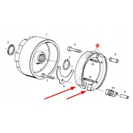 103902s31 stabdžių trinkelės