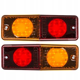 Kombinuotas galinis žibintas mf ursus 12v 24v led rinkinys