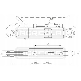Viršutinė centrinė hidraulinė jungtis c 360 c 385