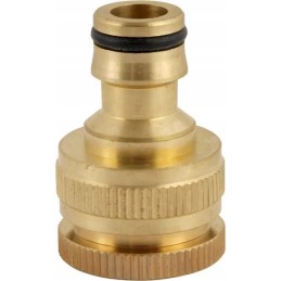 Žalvarinė čiaupo jungtis, vidinis sriegis 1 2 3 4