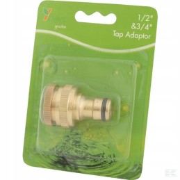 Žalvarinė čiaupo jungtis, vidinis sriegis 1 2 3 4