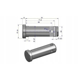 Svirties jungties frezuotas kaištis c 385 originalus