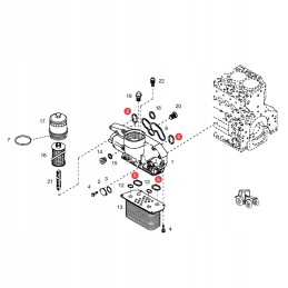 Fendt f716201510100 profilio sandariklis originalus