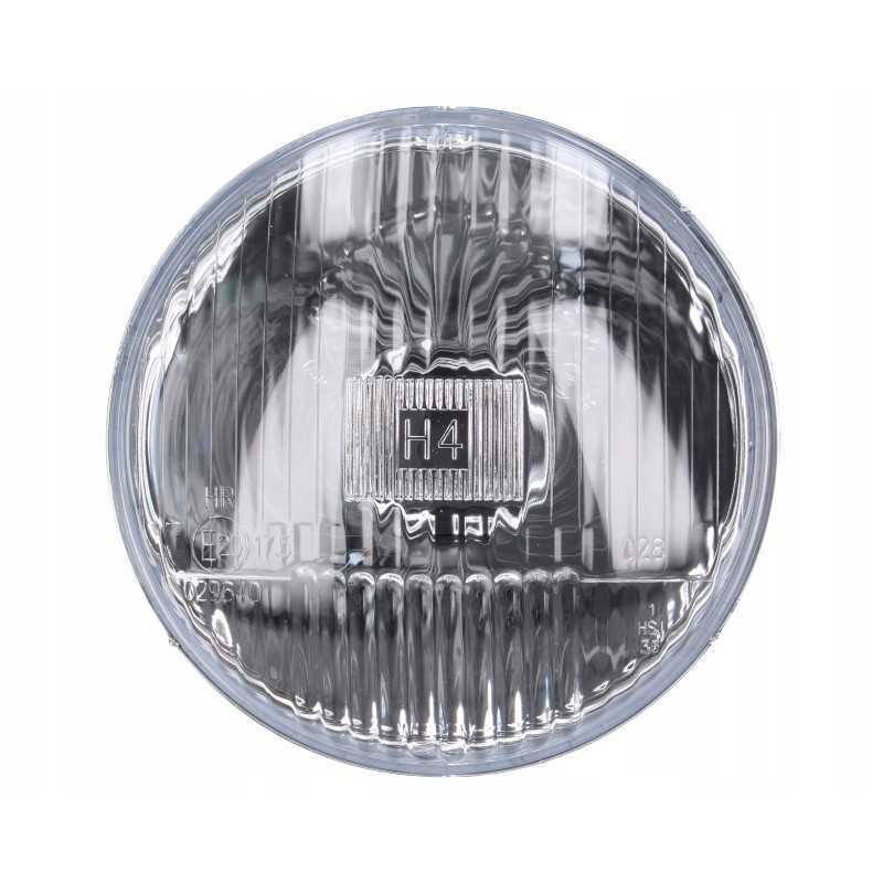 H4 priekinio žibinto Wesem RE02807 optinis elementas 144mm