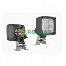 Halogeninė darbo lempa su omega laikikliu, įmontuota