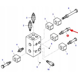 La323097050 hidraulinis solenoidinis vožtuvas