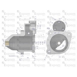 Starterio galvutė ms151ex naujo tipo expom kwidzy