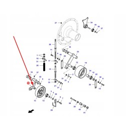 La322812050 diržo įtempiklio laikiklis