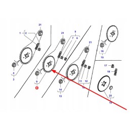 La300131631 antraštės pavara nuo 36