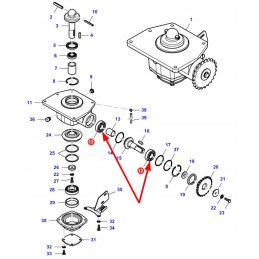 La20045200 rutulinis guolis 6307