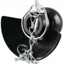 Sustiprintas rutulys, kategorija 3 2, juodas