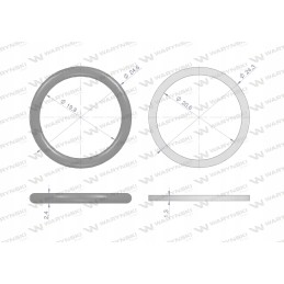 Hidraulinių greitųjų jungčių sandariklių rinkinys