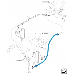 Hidraulinis keltuvas 610mm new hollan
