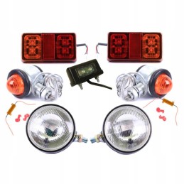 Ursus C 330 metalo plastiko LED lempų rinkinys