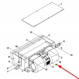 L0005043 pūstuvo rezistorius