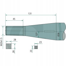 Zab kverneland 600mm 43006002003 granitas