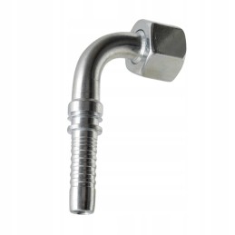 Kampinė kištukinė jungtis DKO 90 laipsnių 1 4 colių M18x15