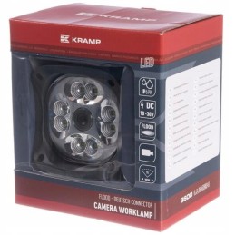 Halogeninė kvadratinė darbinė lempa 40w 3500lm su kamera