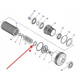 72503945 pavarų dėžės tarpiklis