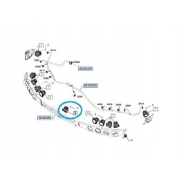 New Holland CR FX stogo darbo lempa 47744096