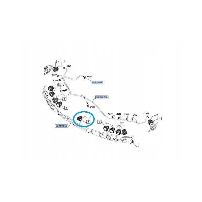 New Holland CR FX stogo darbo lempa 47744096