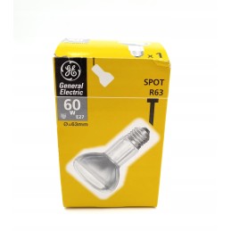 Standartinės lempos lempos priekinis žibintas e27 r63 60w 230v